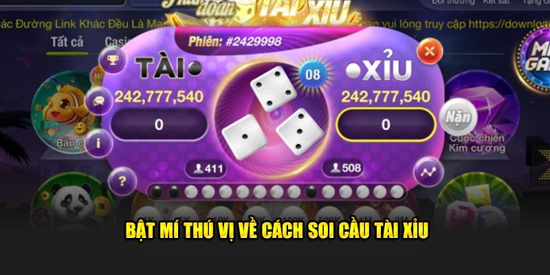 Bật mí thú vị về cách soi cầu tài xỉu