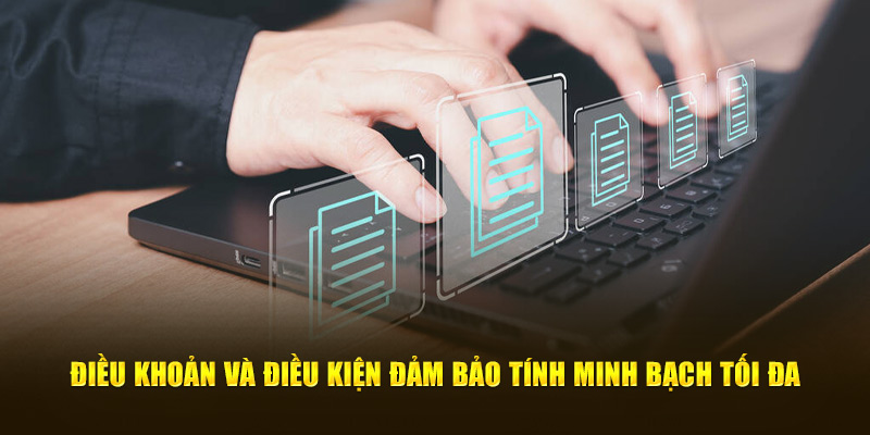 Điều khoản và điều kiện đảm bảo tính minh bạch tối đa